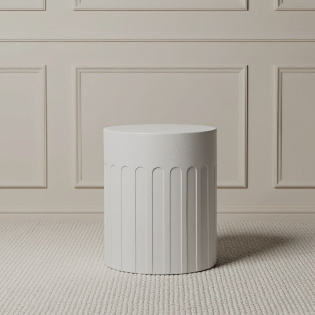 Arch White Side Table - Urban Lifestyle Furniture