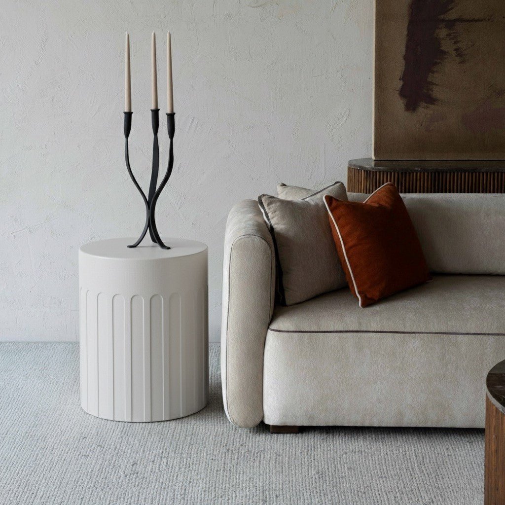 Arch White Side Table - Urban Lifestyle Furniture