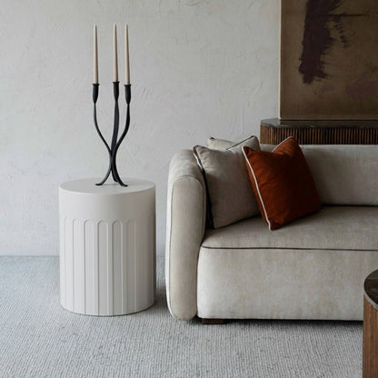 Arch White Side Table - Urban Lifestyle Furniture