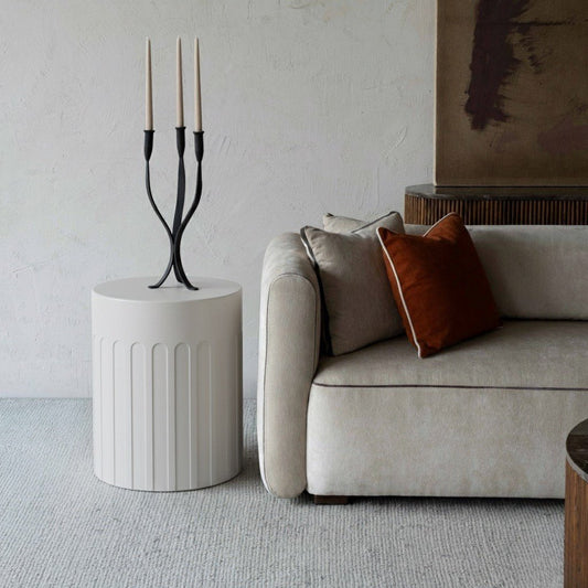 Arch White Side Table - Urban Lifestyle Furniture