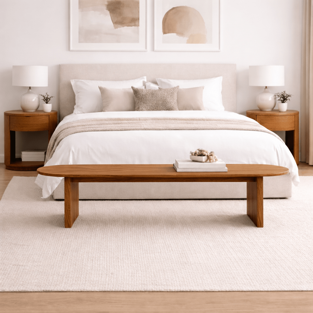 Arden Wooden Bench - Urban Lifestyle