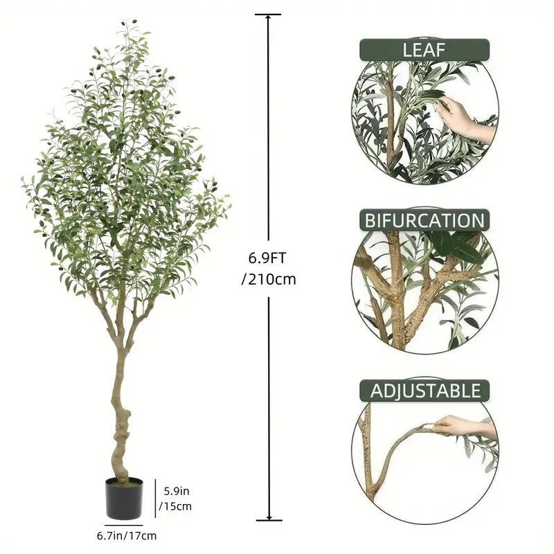 Artificial Olive Tree 210CM - Urban Lifestyle Furniture Trading LLC