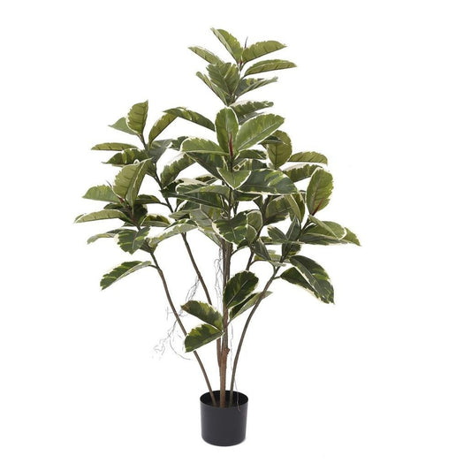 Artificial Rubber Plant 130cm - Urban Lifestyle Furniture Trading LLC