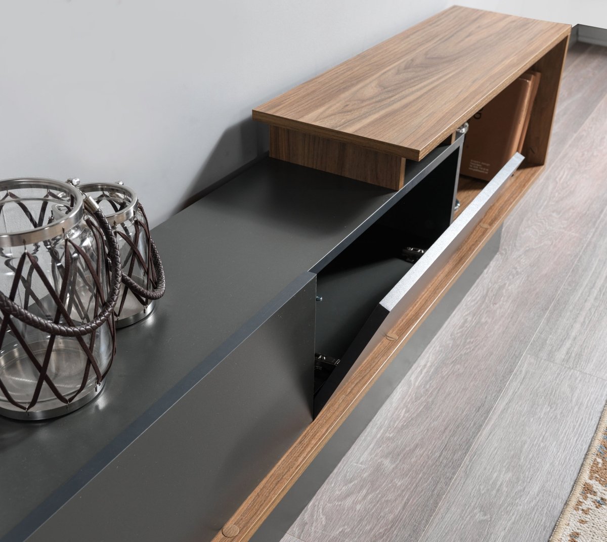 Ashford TV Unit with Wall Shelves - Urban Lifestyle General Trading LLC