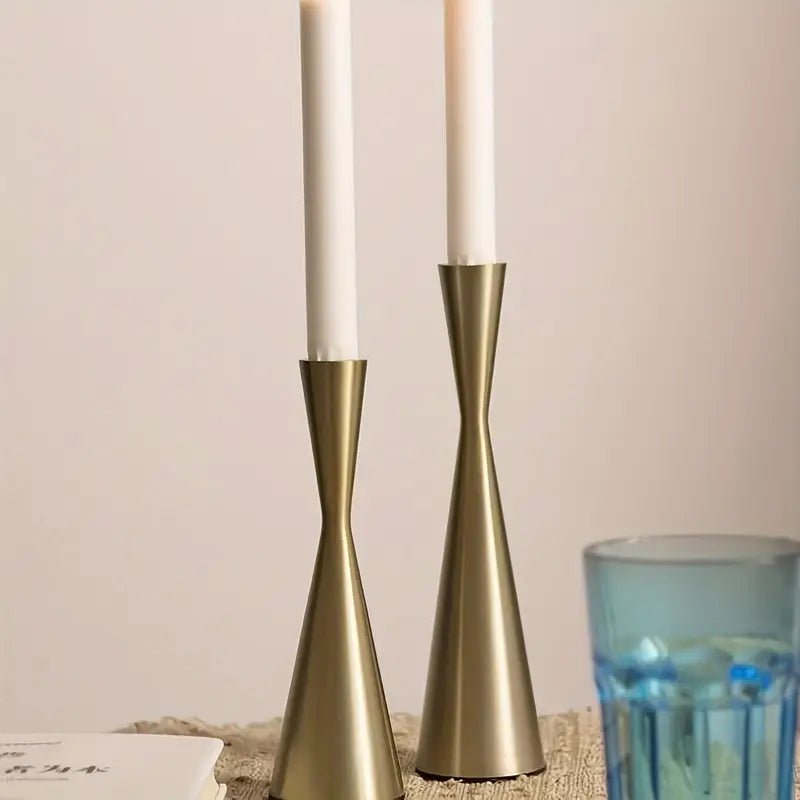 Bronze Set of 3 Candlestick Sets - Urban Lifestyle Furniture