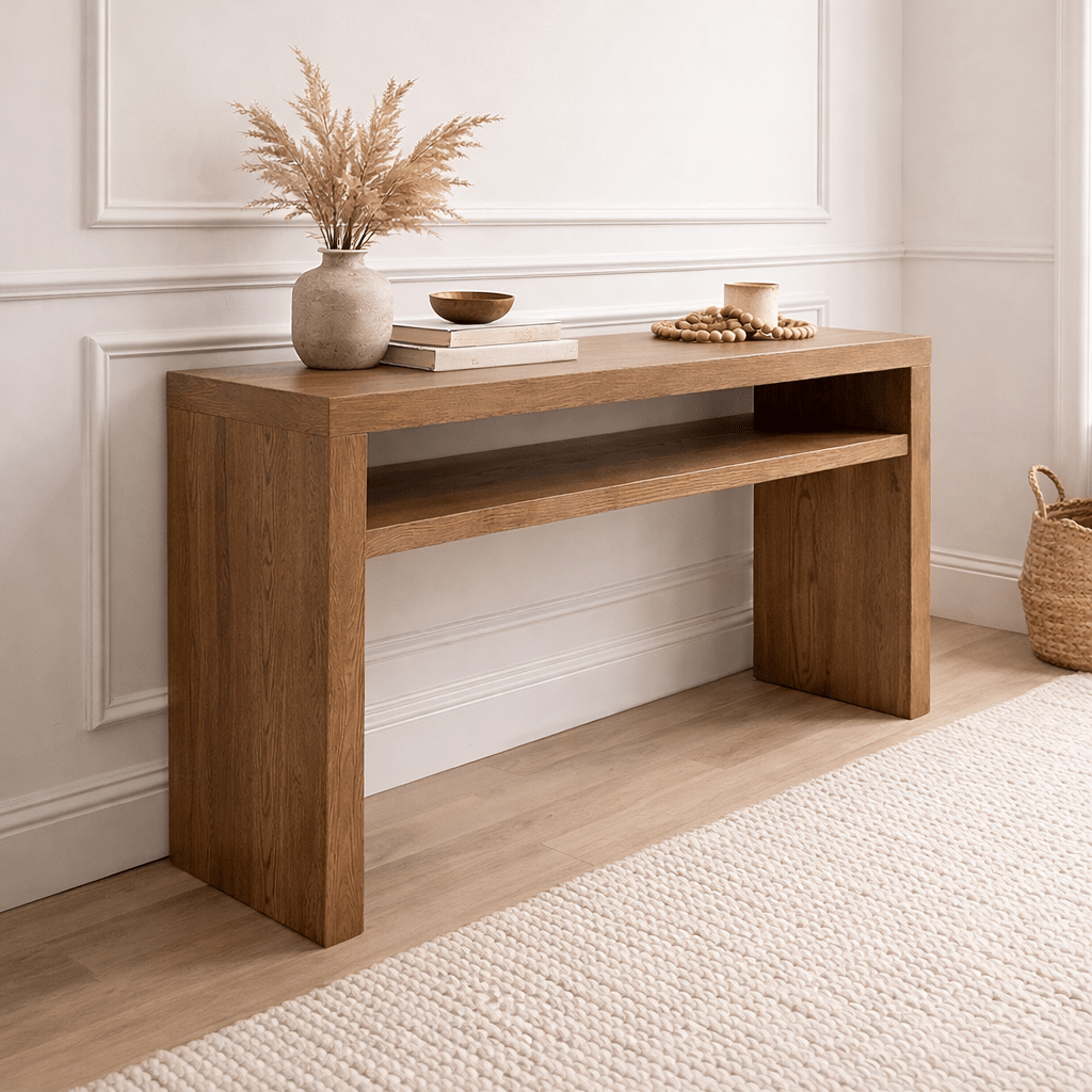 Byron Console Table Brown - Urban Lifestyle