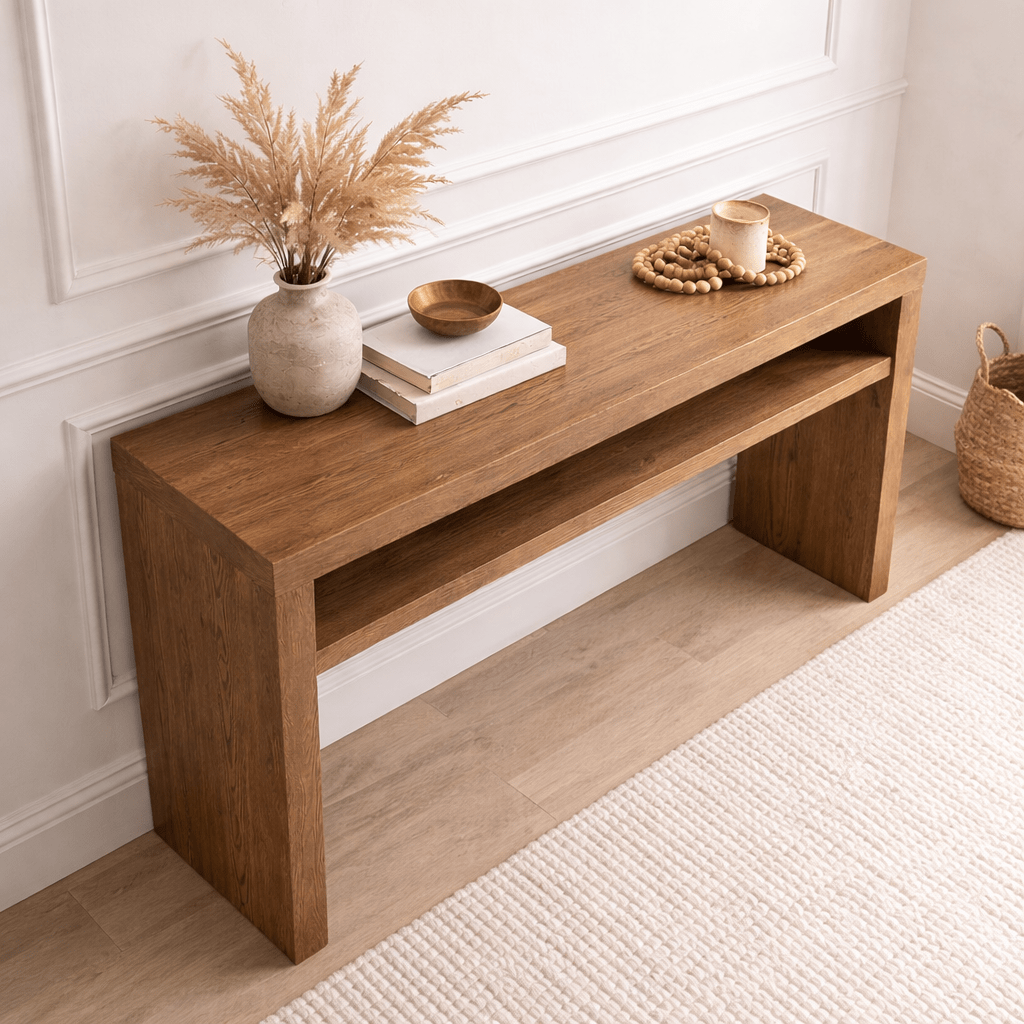 Byron Console Table Brown - Urban Lifestyle