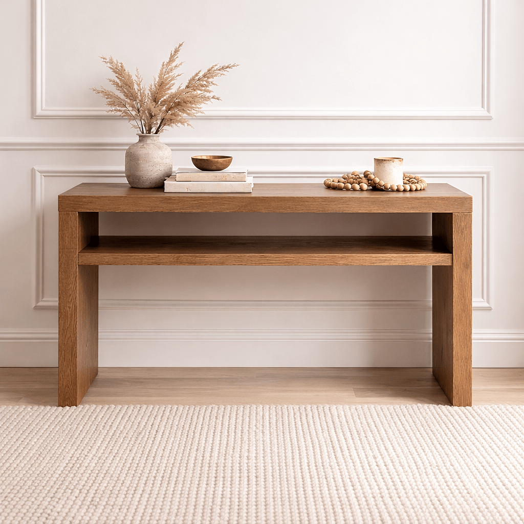 Byron Console Table Brown - Urban Lifestyle