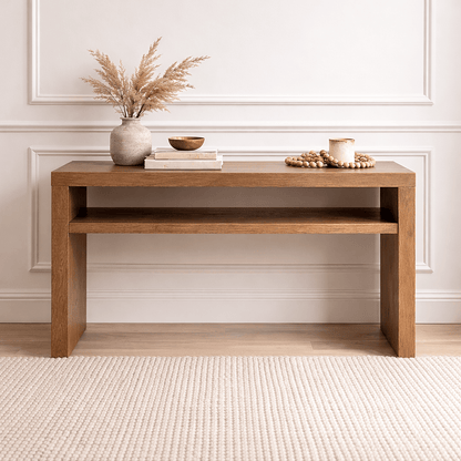 Byron Console Table Brown - Urban Lifestyle