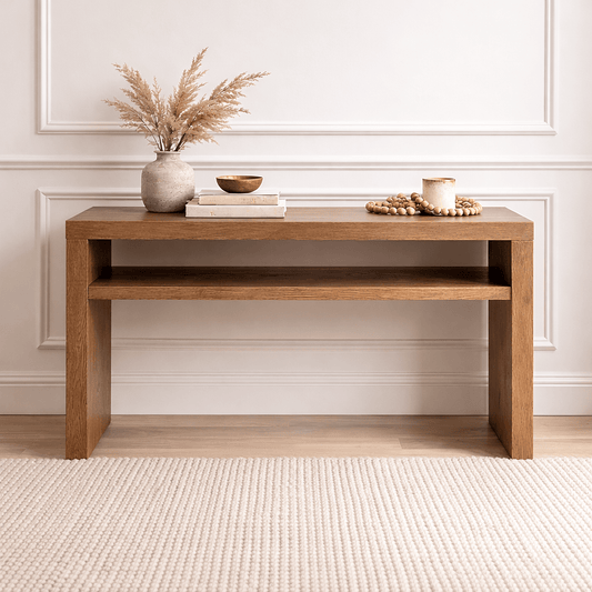 Byron Console Table Brown - Urban Lifestyle