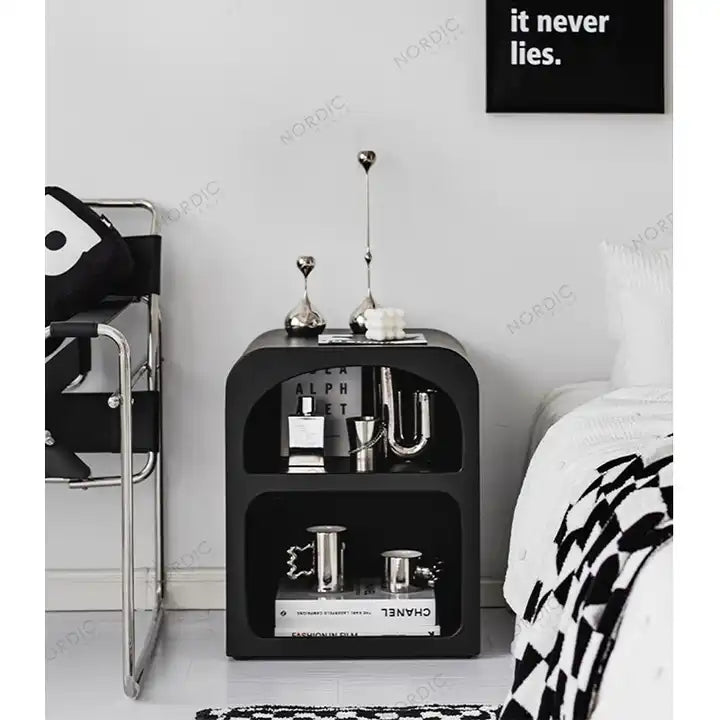 Cave Black Side Table - Urban Lifestyle Furniture Trading LLC