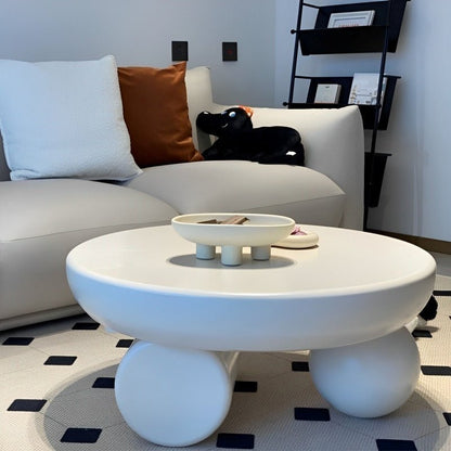 Cave White Coffee Table - Urban Lifestyle Furniture Trading LLC
