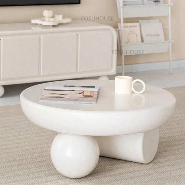 Cave White Coffee Table - Urban Lifestyle Furniture Trading LLC
