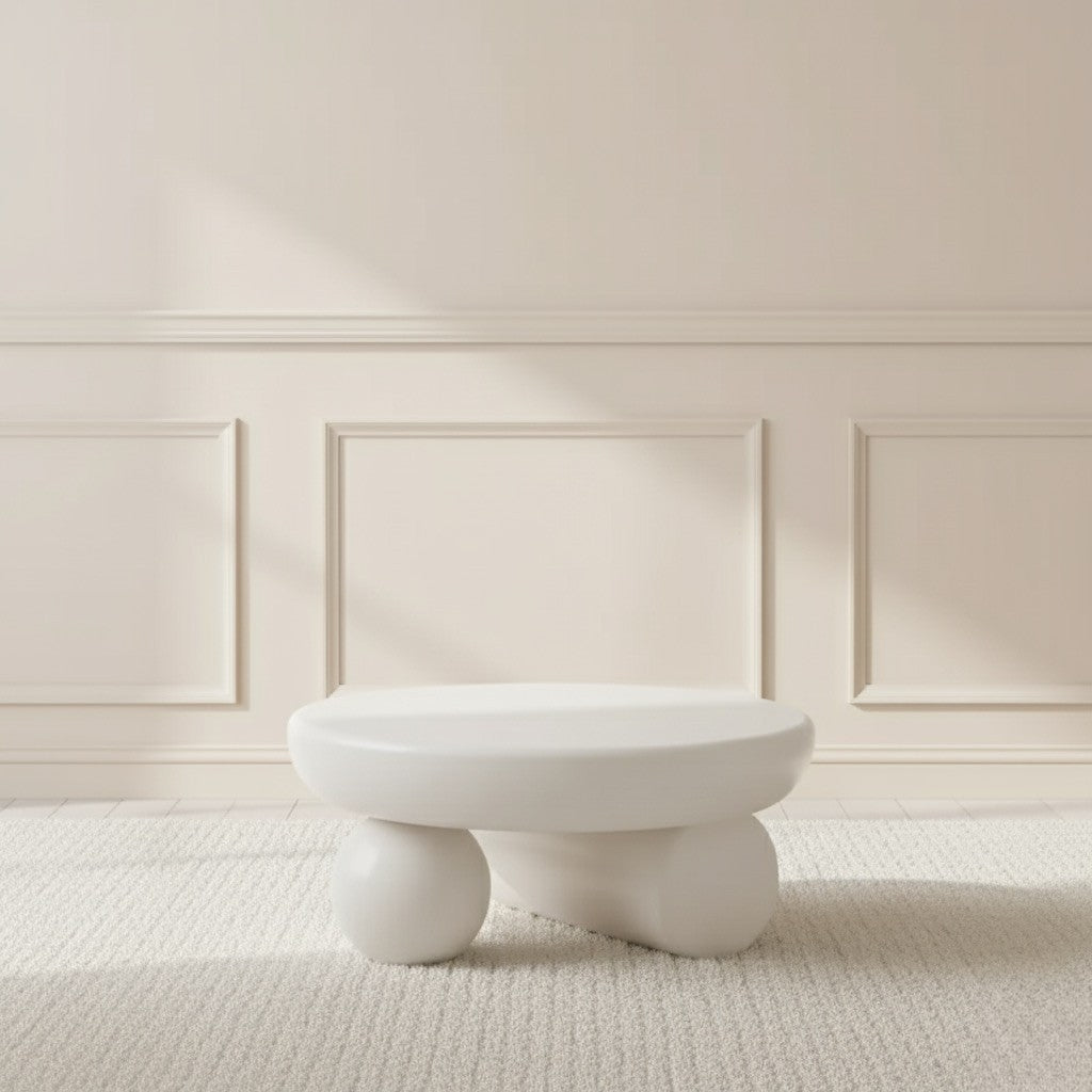 Cave White Coffee Table - Urban Lifestyle Furniture