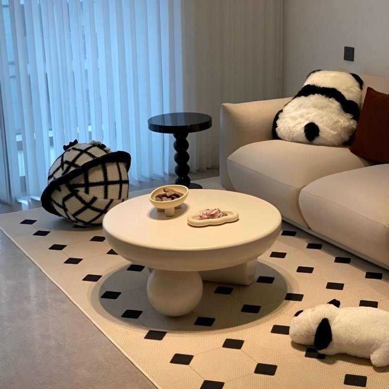 Cave White Coffee Table - Urban Lifestyle Furniture Trading LLC