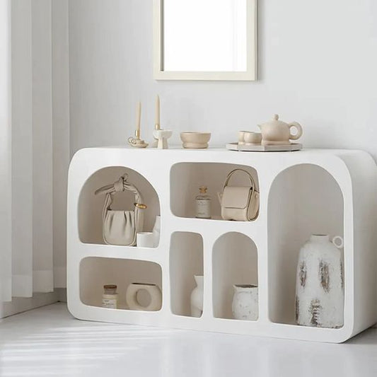 Cave White Console Table - Urban Lifestyle Furniture Trading LLC