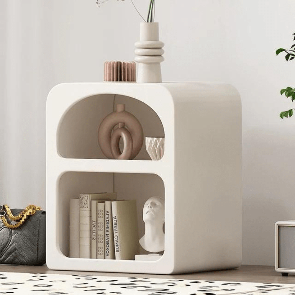 Cave White Side Table - Urban Lifestyle Furniture Trading LLC