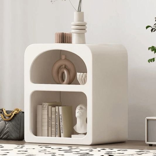 Cave White Side Table - Urban Lifestyle Furniture Trading LLC