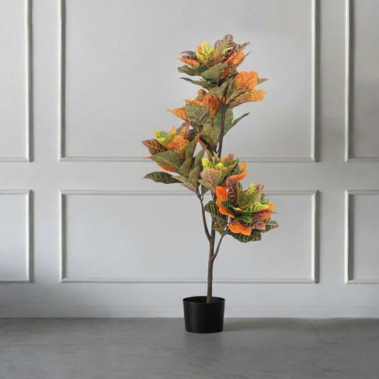 Croton Artificial Tree 120cm - Urban Lifestyle