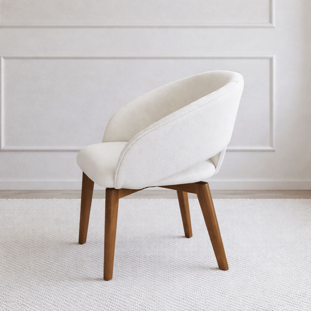 Ella Wood Swivel Dining Chair - Urban Lifestyle