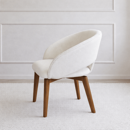 Ella Wood Swivel Dining Chair - Urban Lifestyle