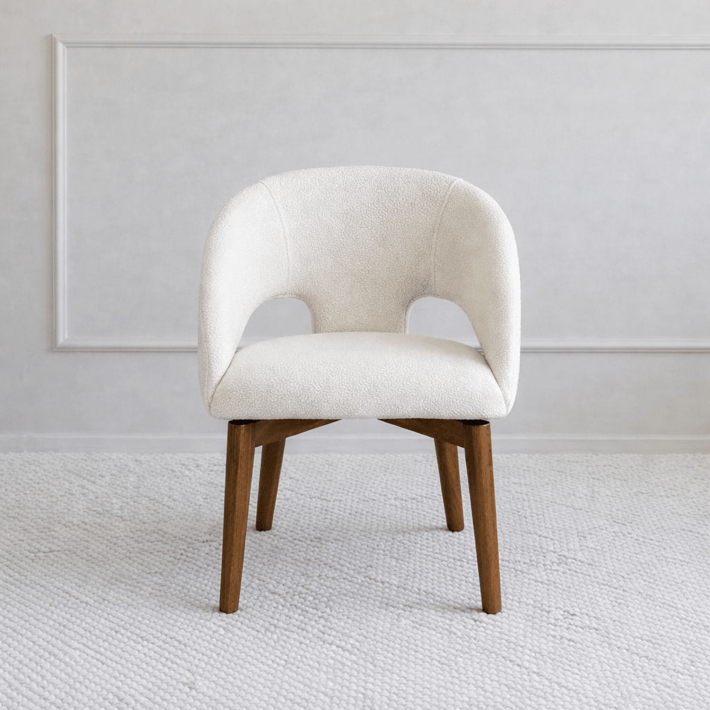 Ella Wood Swivel Dining Chair - Urban Lifestyle