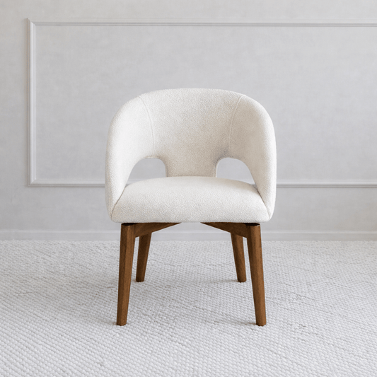 Ella Wood Swivel Dining Chair - Urban Lifestyle
