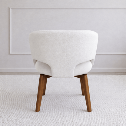 Ella Wood Swivel Dining Chair - Urban Lifestyle