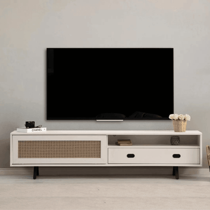 Finn Tv Unit Cream 200cm - Urban Lifestyle Furniture