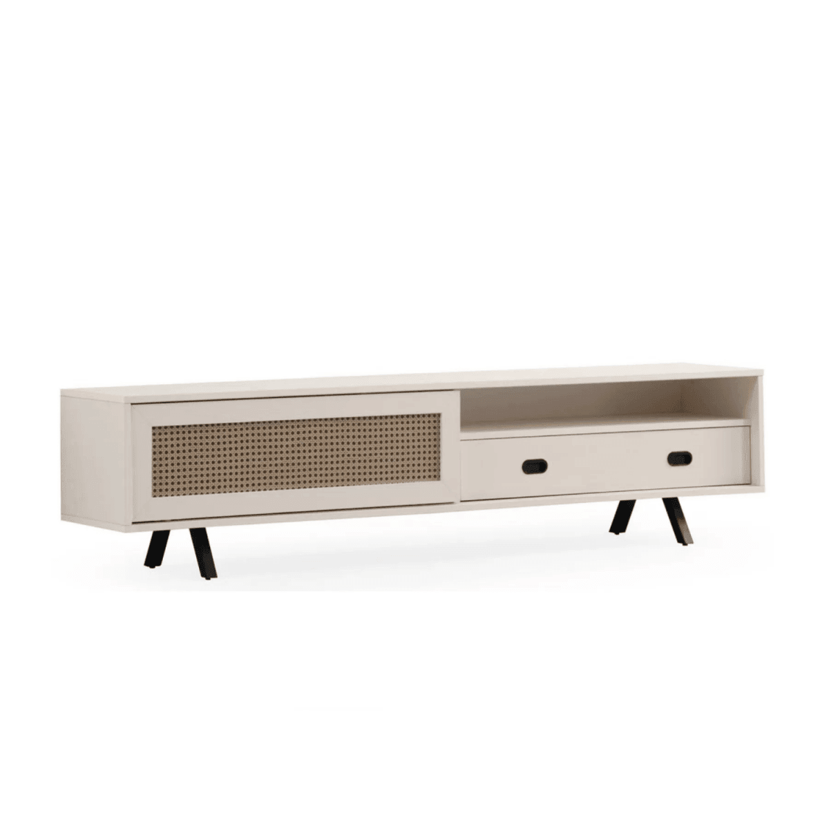 Finn Tv Unit Cream 200cm - Urban Lifestyle Furniture
