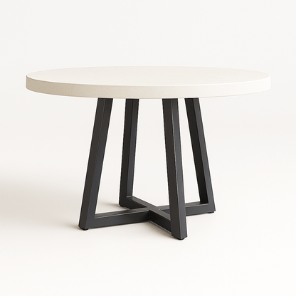 Grace Indoor/Outdoor Round Dining Table - Urban Lifestyle Furniture