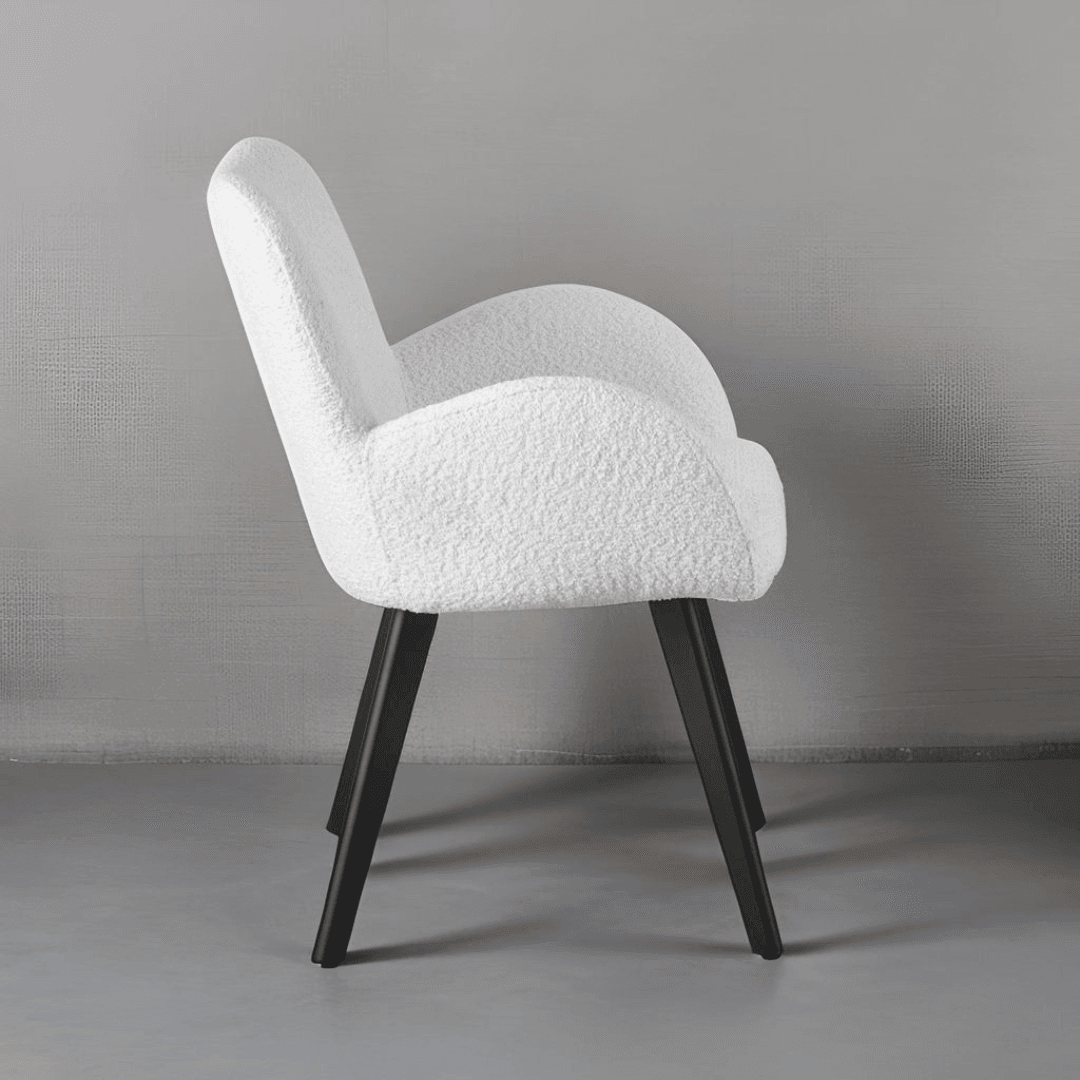 Harper Bouclé Dining Chair - Urban Lifestyle Furniture