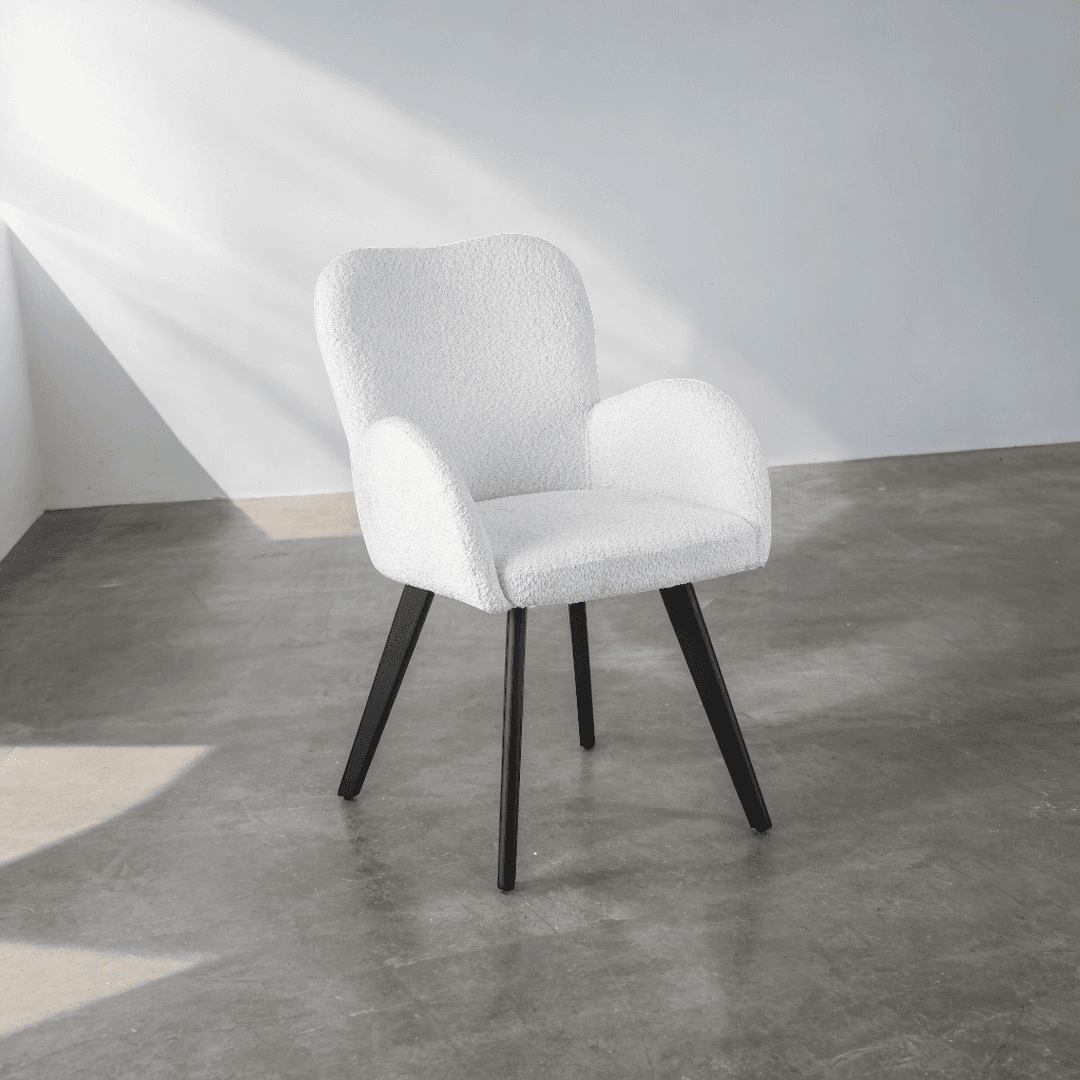 Harper Bouclé Dining Chair - Urban Lifestyle Furniture