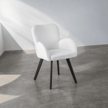 Harper Bouclé Dining Chair - Urban Lifestyle Furniture
