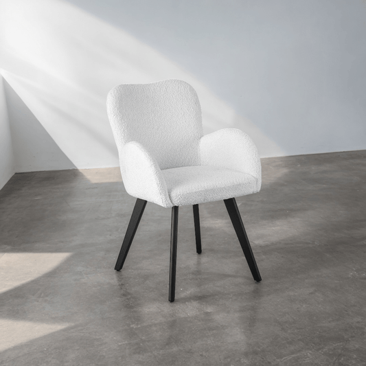 Harper Bouclé Dining Chair - Urban Lifestyle Furniture