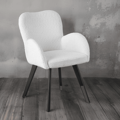 Harper Bouclé Dining Chair - Urban Lifestyle Furniture