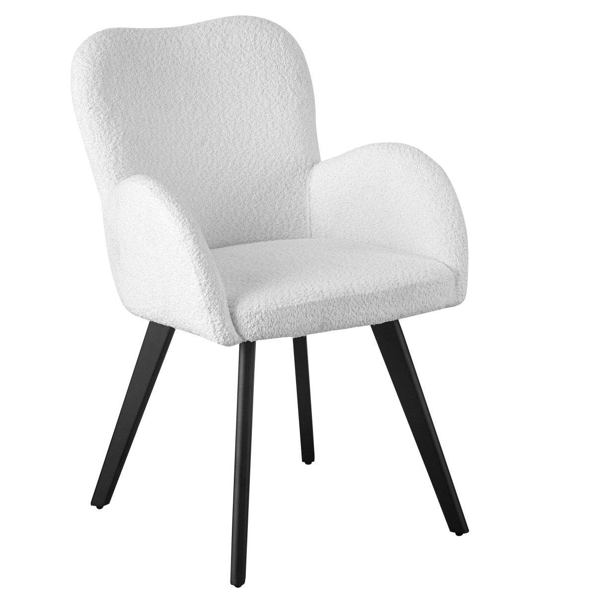 Harper Bouclé Dining Chair - Urban Lifestyle Furniture