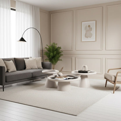 Intense Sand Black Coffee Table Set - Urban Lifestyle Furniture