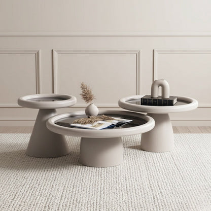 Intense Sand Black Coffee Table Set - Urban Lifestyle Furniture