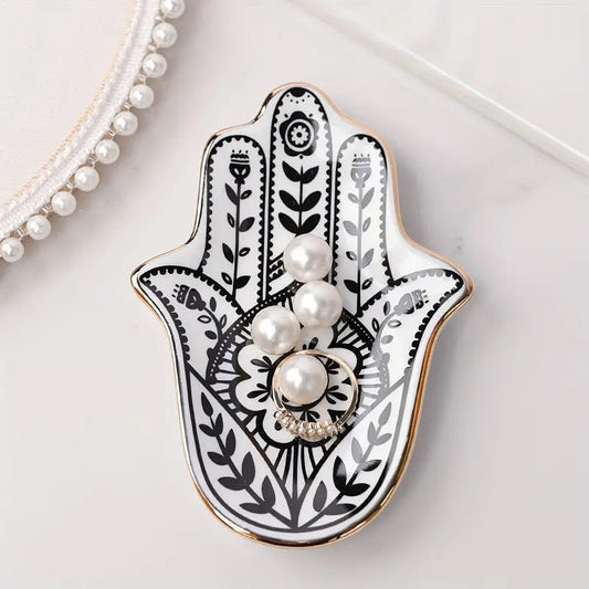 Jewelry Dish Ring Dish Ceramic - Urban Lifestyle Furniture Trading LLC