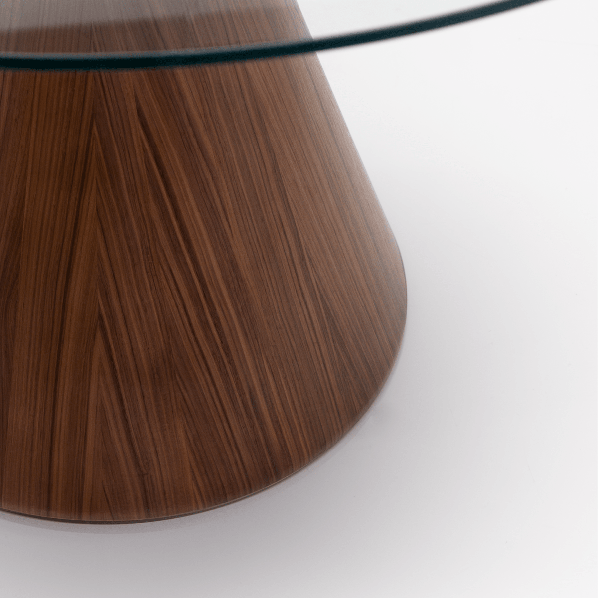 Kinder Round Glass Dining Table Brown - Urban Lifestyle General Trading LLC