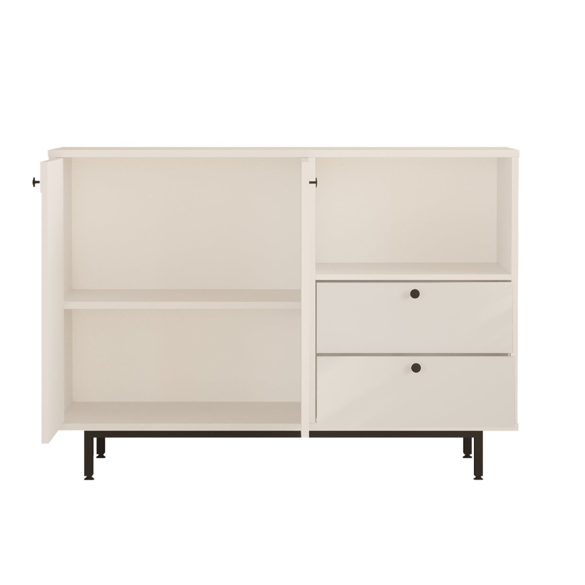 Lunaro Storage Cabinet with Shelves Large - Urban Lifestyle General Trading LLC