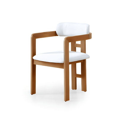 Mara Dining Chair Natural White - Urban Lifestyle Furniture Trading LLC