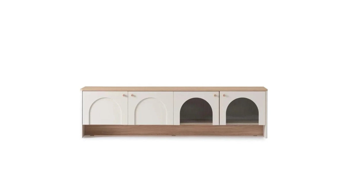 Milos Tv Unit Cream Oak - Urban Lifestyle Furniture