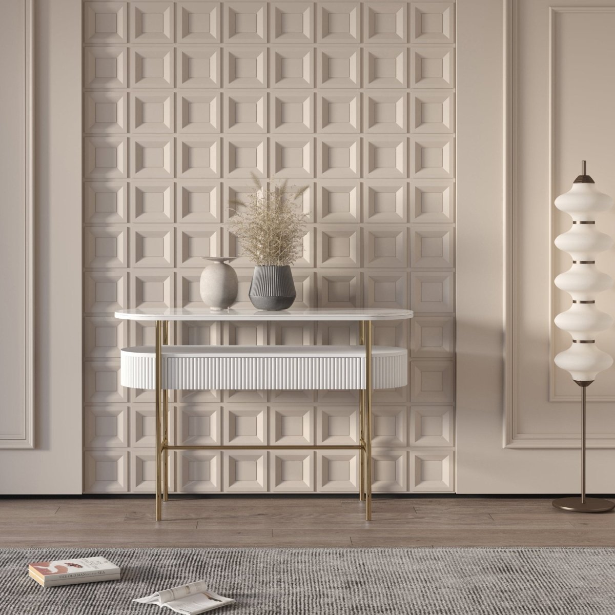 Napa Console Table White - Urban Lifestyle Furniture Trading LLC