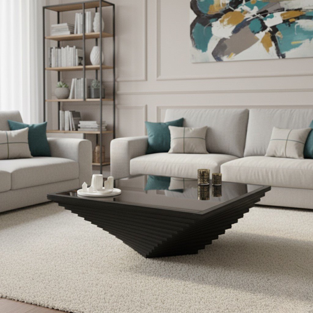 Nile Black Coffee Table - Urban Lifestyle Furniture