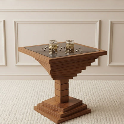 Nile Wooden Side Table - Urban Lifestyle Furniture