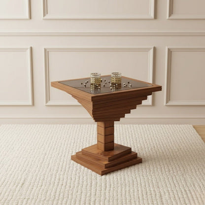 Nile Wooden Side Table - Urban Lifestyle Furniture
