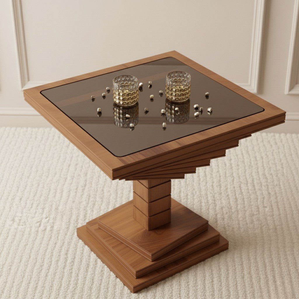 Nile Wooden Side Table - Urban Lifestyle Furniture