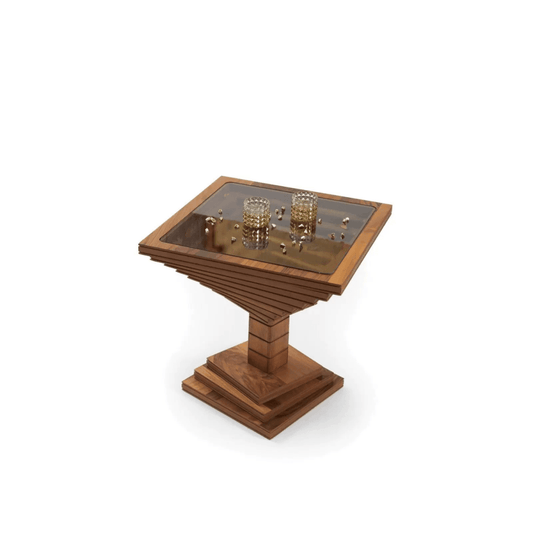 Nile Wooden Side Table - Urban Lifestyle Furniture